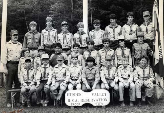 Littleton's Boy Scout Troop 209, 1982 
