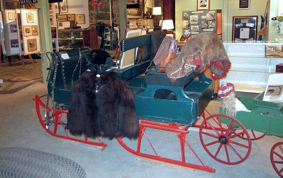 antique work sleigh