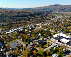 View South from above Littleton